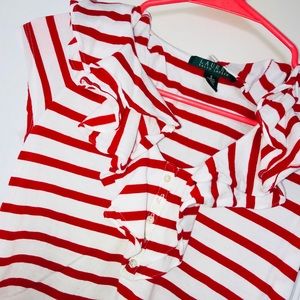 Lauren Ralph Lauren Short Sleeved Shirt